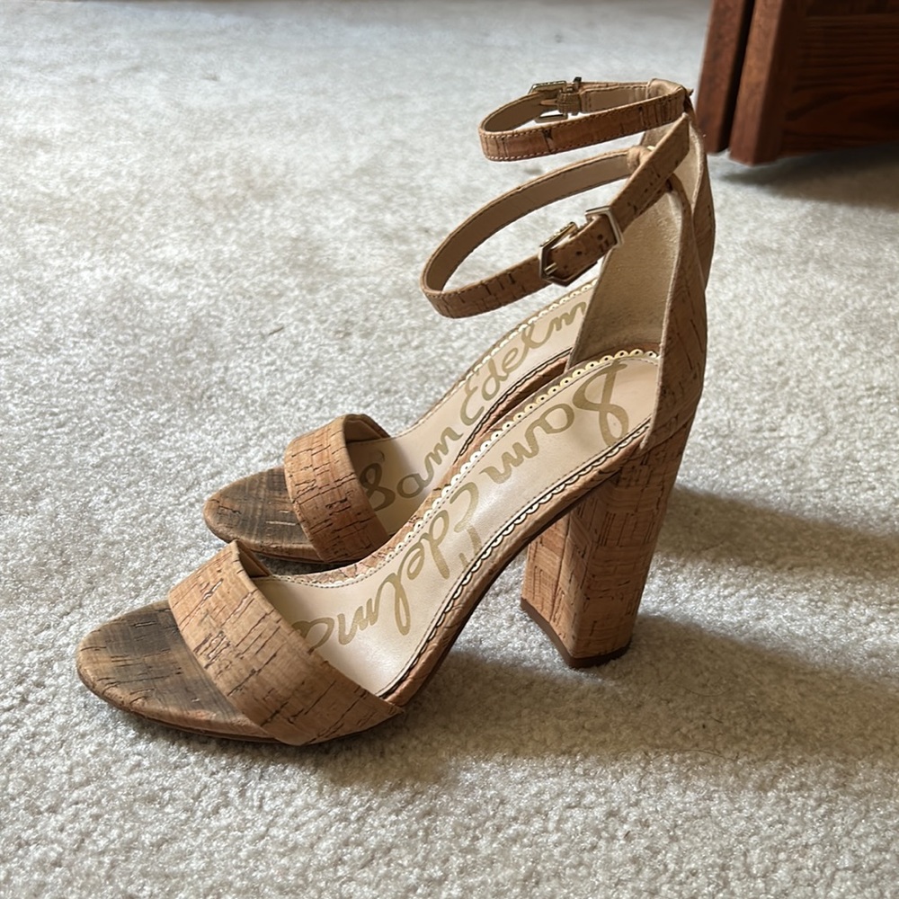 Sam Edelman Cork Sandals size 5.5